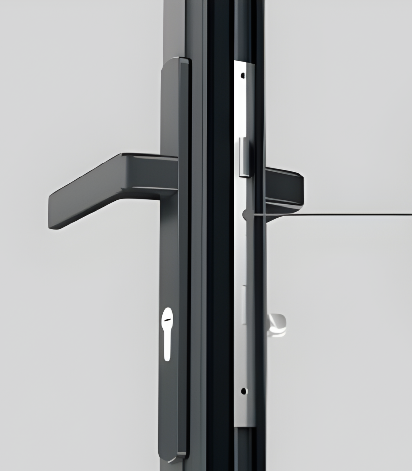VLX 100 Swing / Entry Door in Fort Worth, TX | Lightwell Windows Fort Worth - detail 5